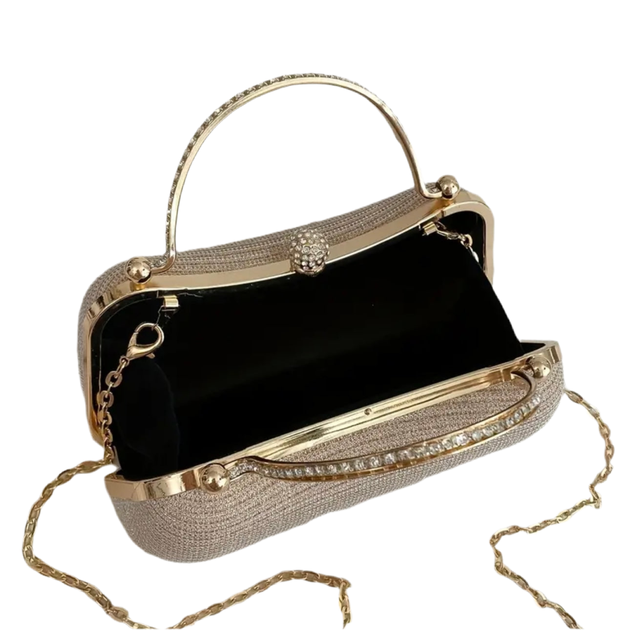 Gold Clutch Evening Bag