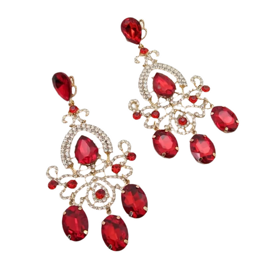 Exaggerated Chandelier Earrings