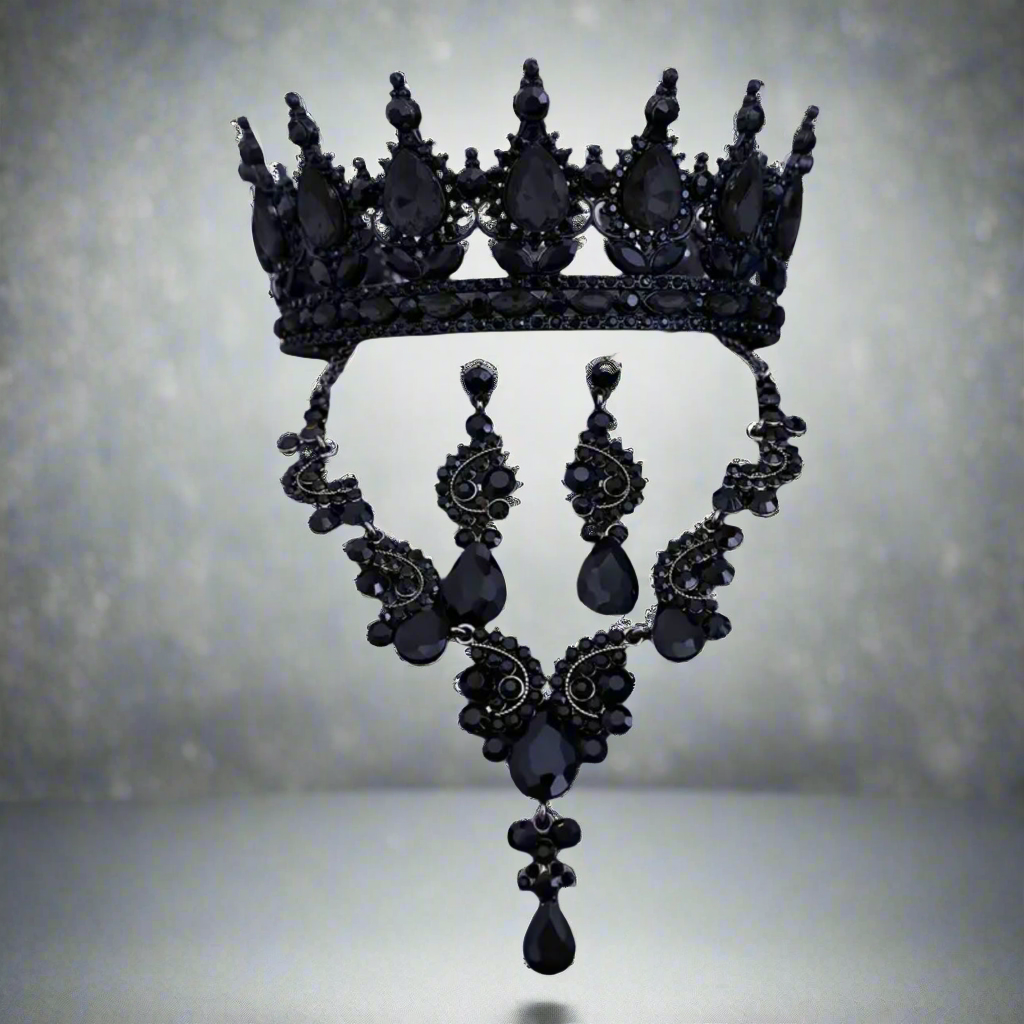 Regal Crown Jewelry Set