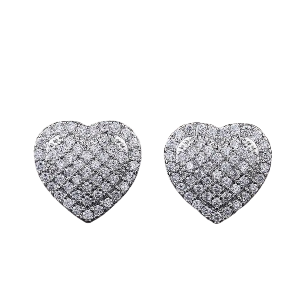 Heart Stud Earrings