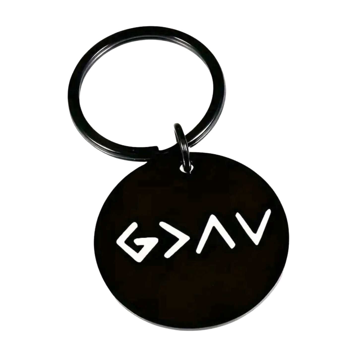 God Is Greater Keychain