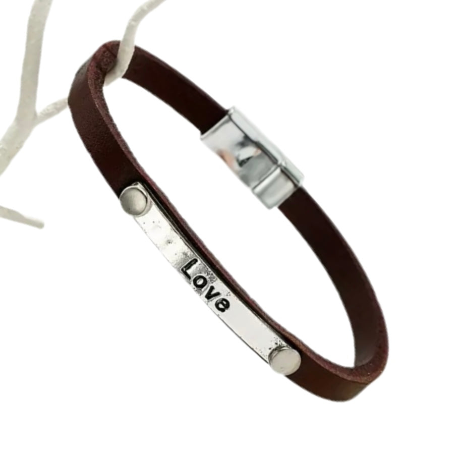 Love Leather Bracelet