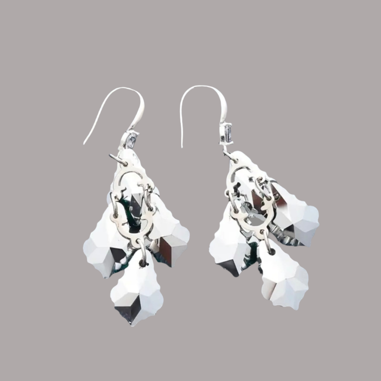 Crystal Tassel Earrings