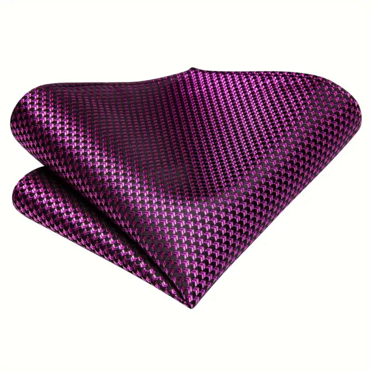 Pink Purple Necktie Set