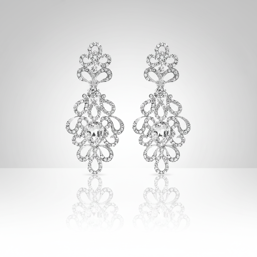 Lacy Chandelier Earrings