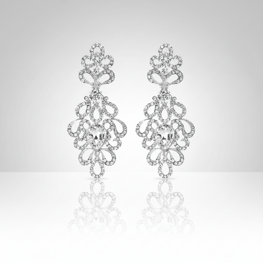Lacy Chandelier Earrings