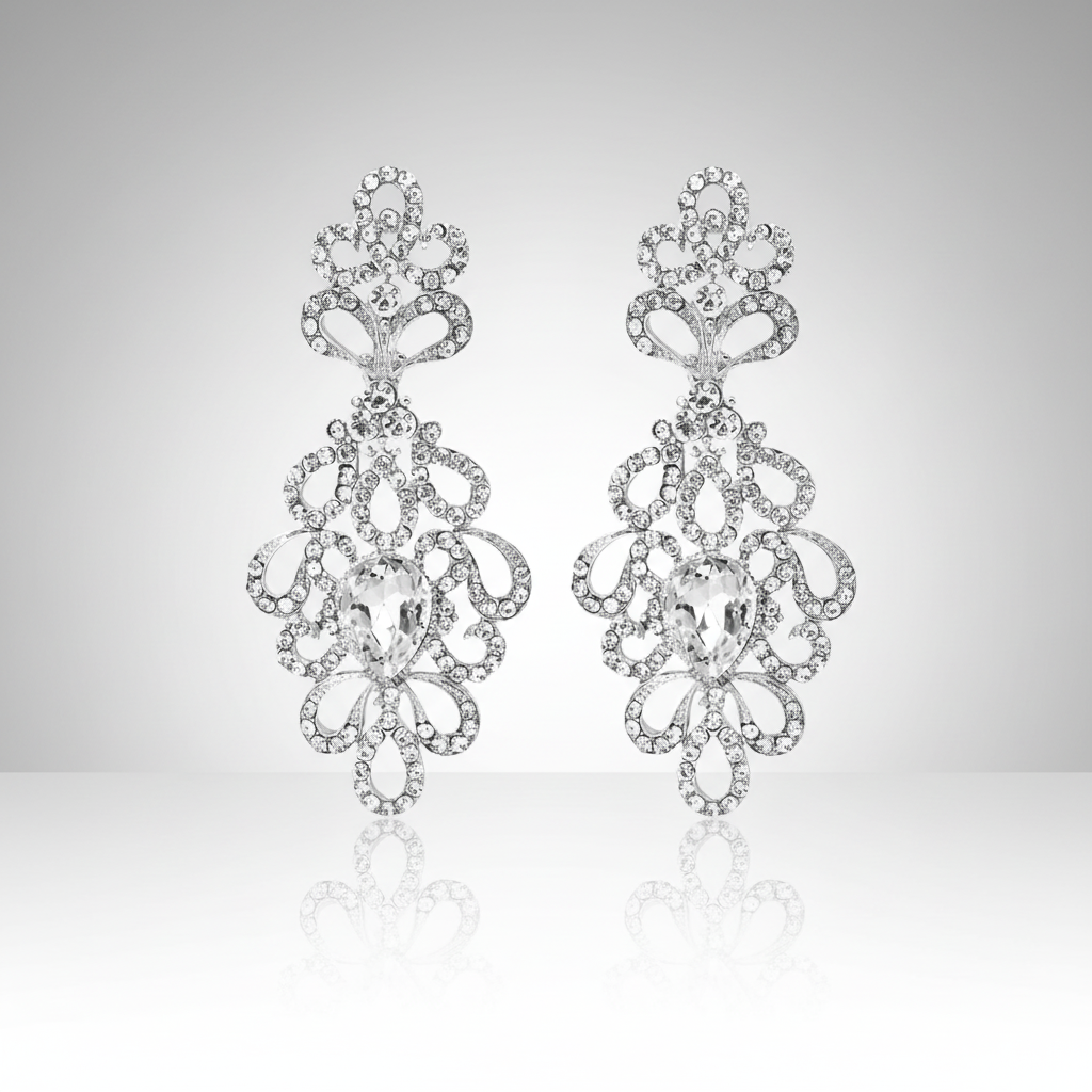 Lacy Chandelier Earrings