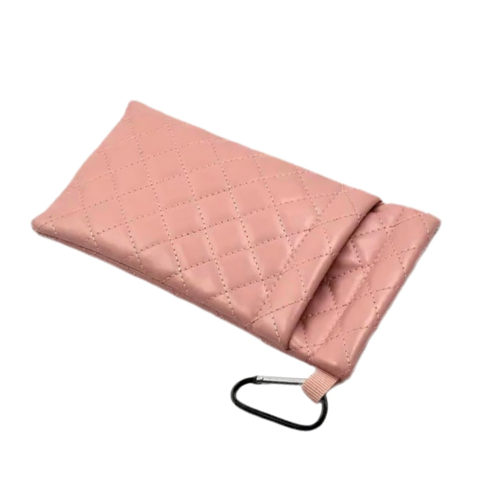 Double Eyeglasses Case Pink
