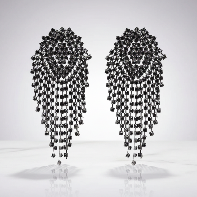 Exaggerated Tassel Earrings