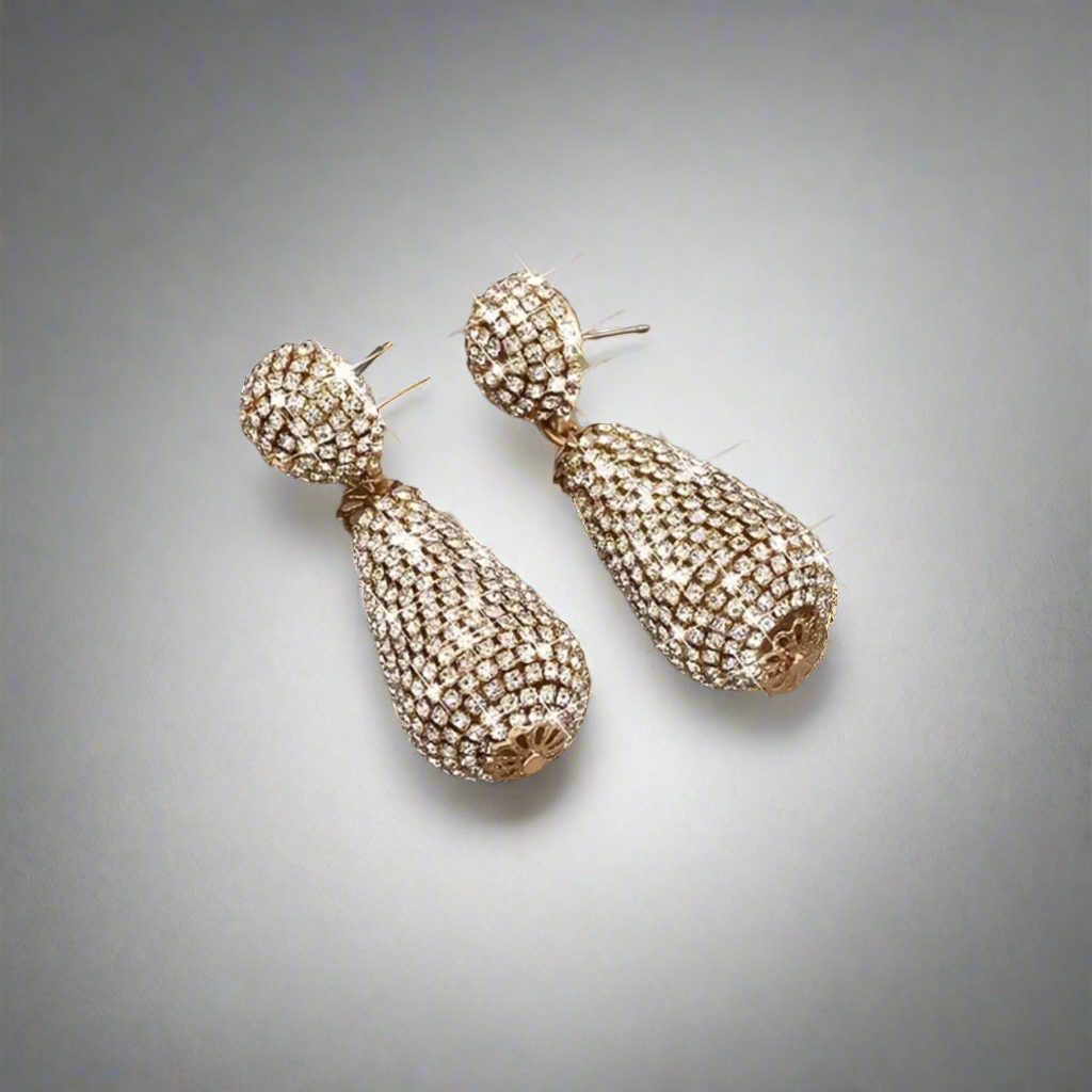 Glamorous Gold Earrings