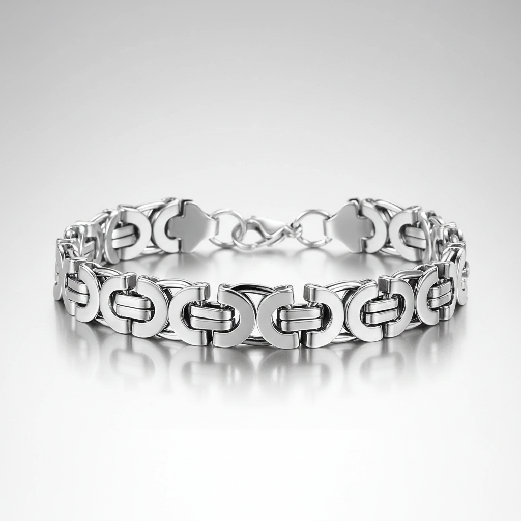 Byzantine Men’s Steel Bracelet