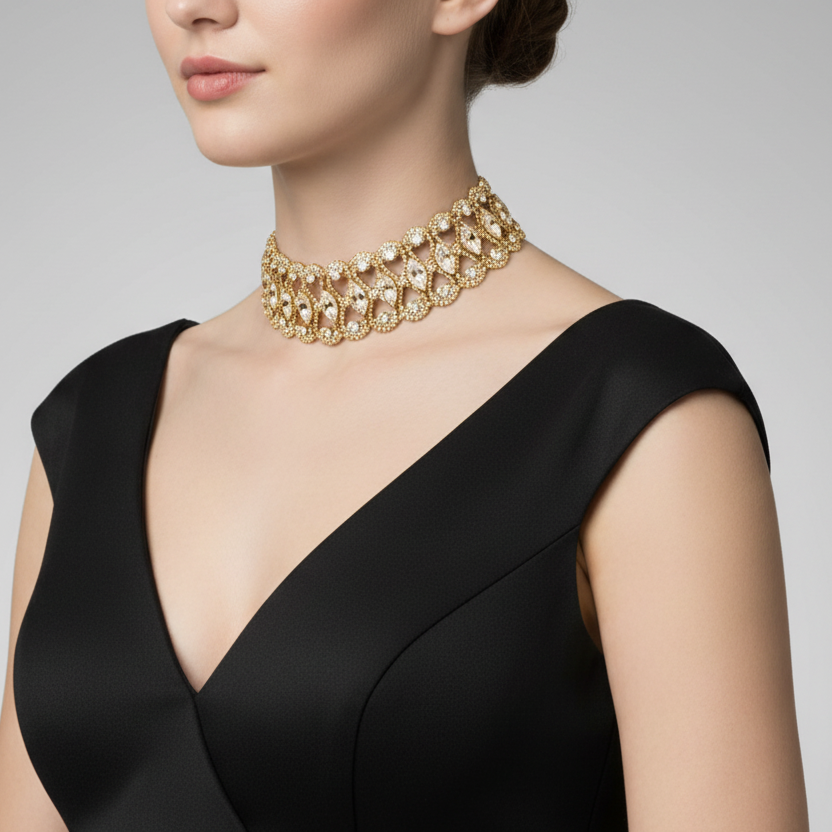 Glamorous Choker Necklace