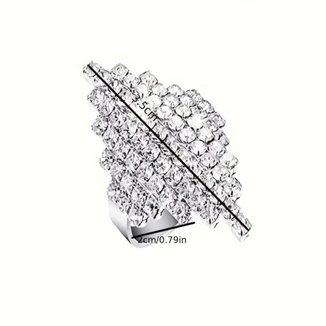 Diamond Shape All-Fit Ring