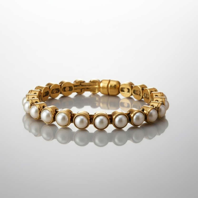 Pearl Magnetic Clasp Bracelet