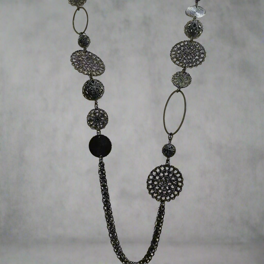 Black Go-To Fashion Necklace