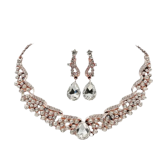 Rose Gold Jewelry Set