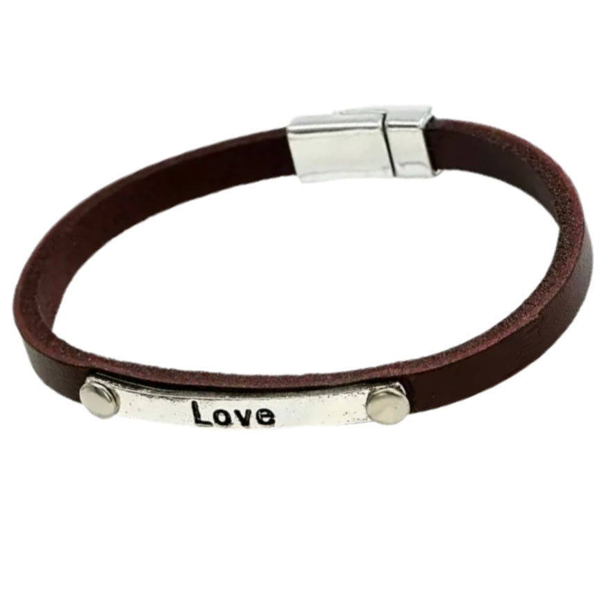 Love Leather Bracelet