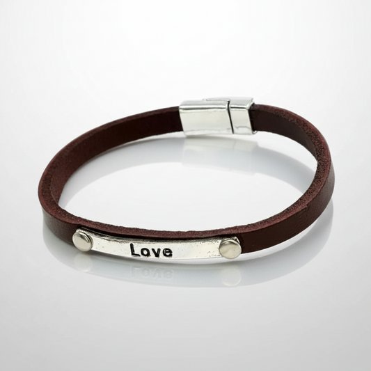 Love Leather Bracelet