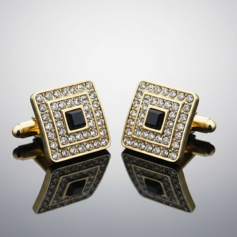 Sophisticated Sparkle Cufflinks