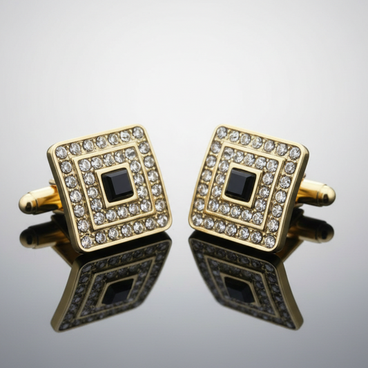 Sophisticated Sparkle Cufflinks