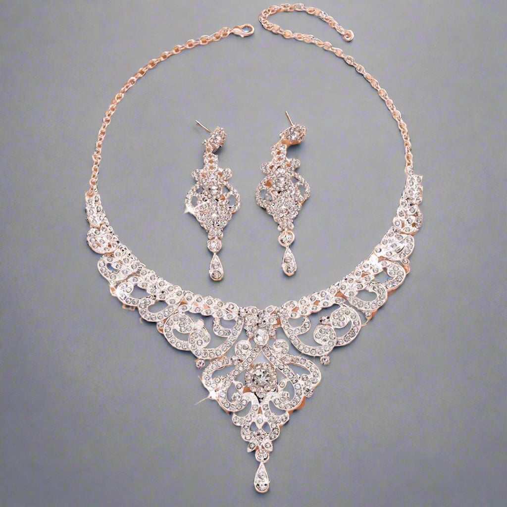Rose Gold Elegance Jewelry Set