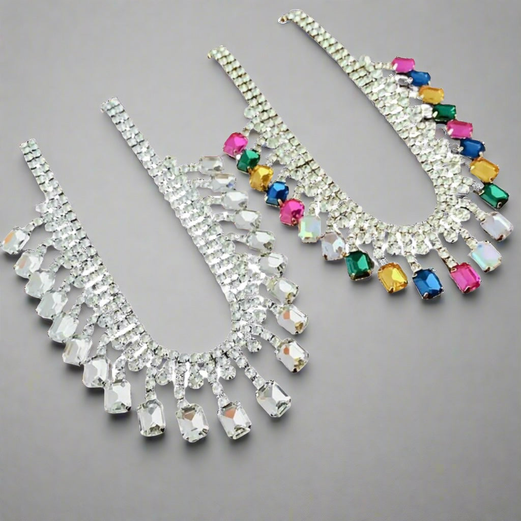 Rhinestone Collar Necklace