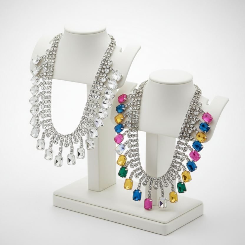Rhinestone Collar Necklace