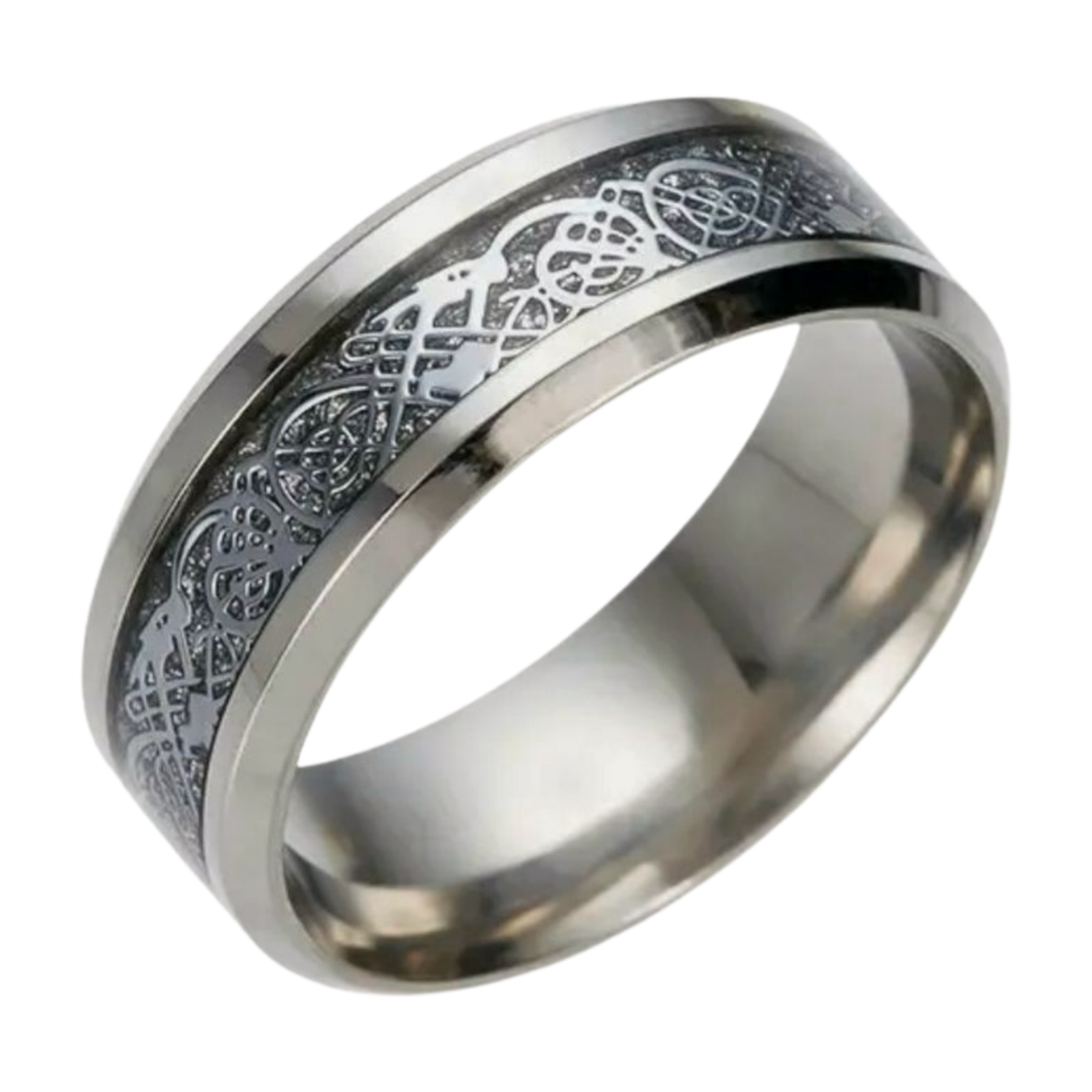 Dragon Pattern Men’s Ring