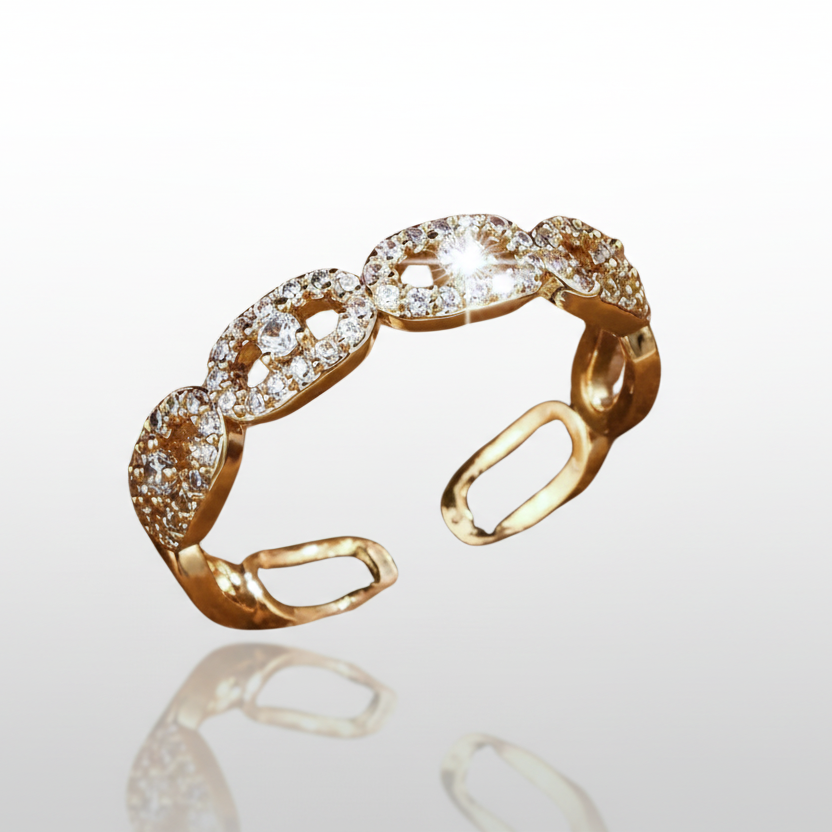 Chain Design All-Fit Ring