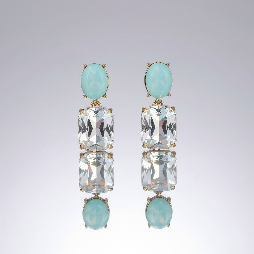 Iridescent Dangle Earrings