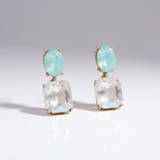 Iridescent Dangle Earrings