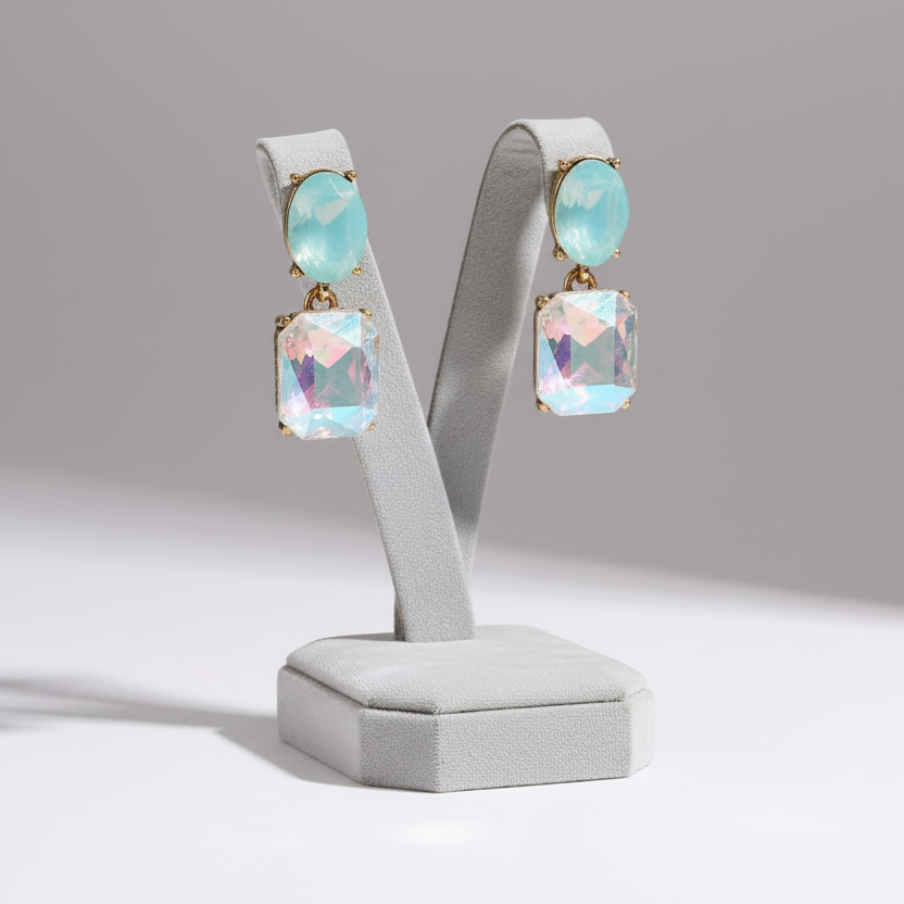 Iridescent Dangle Earrings