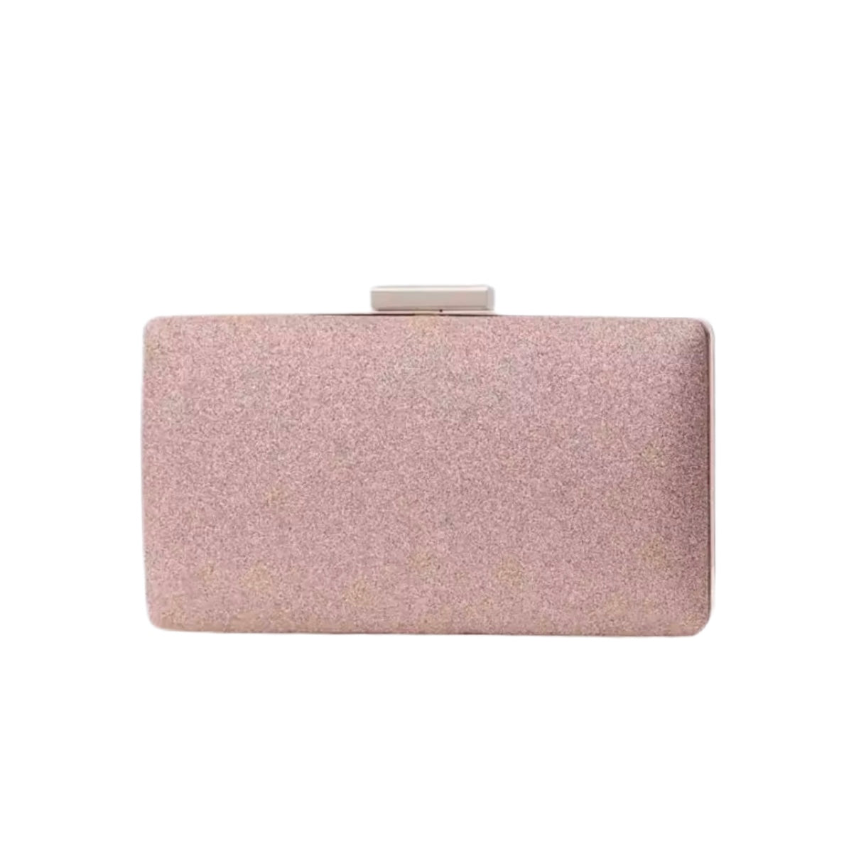 Glittery Rose Gold Clutch