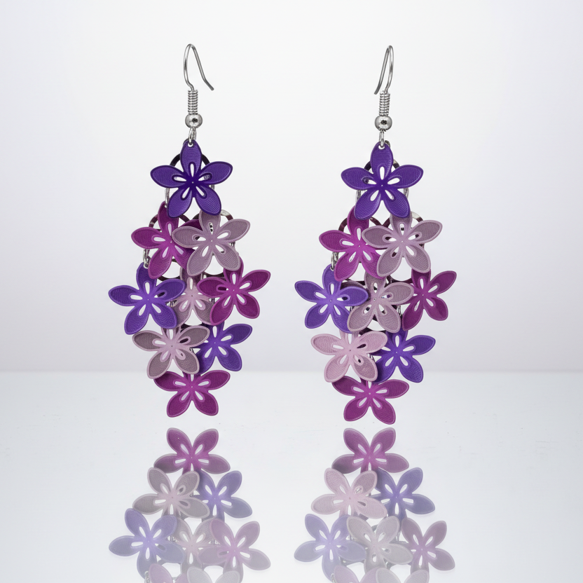 Dancing Flowers Earrings