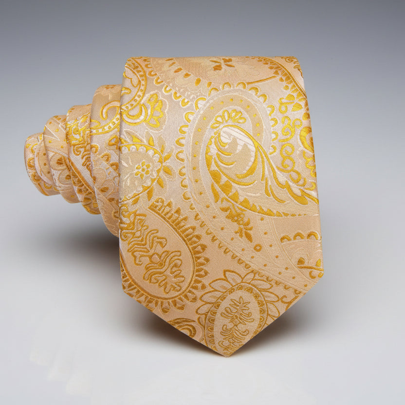 Yellow Barry Wang Necktie Sets