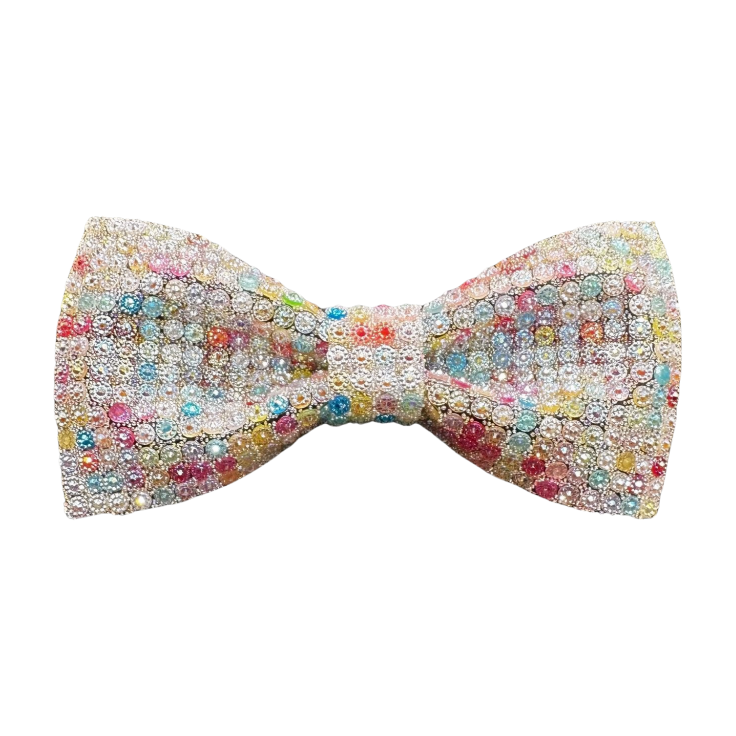Multicolor Beaded Bowtie
