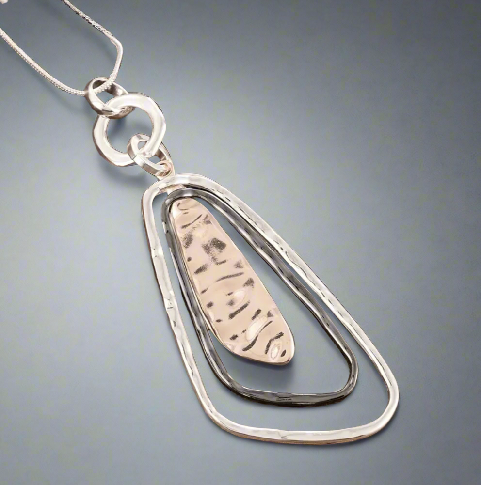 Boho Geometric Pendant Necklace