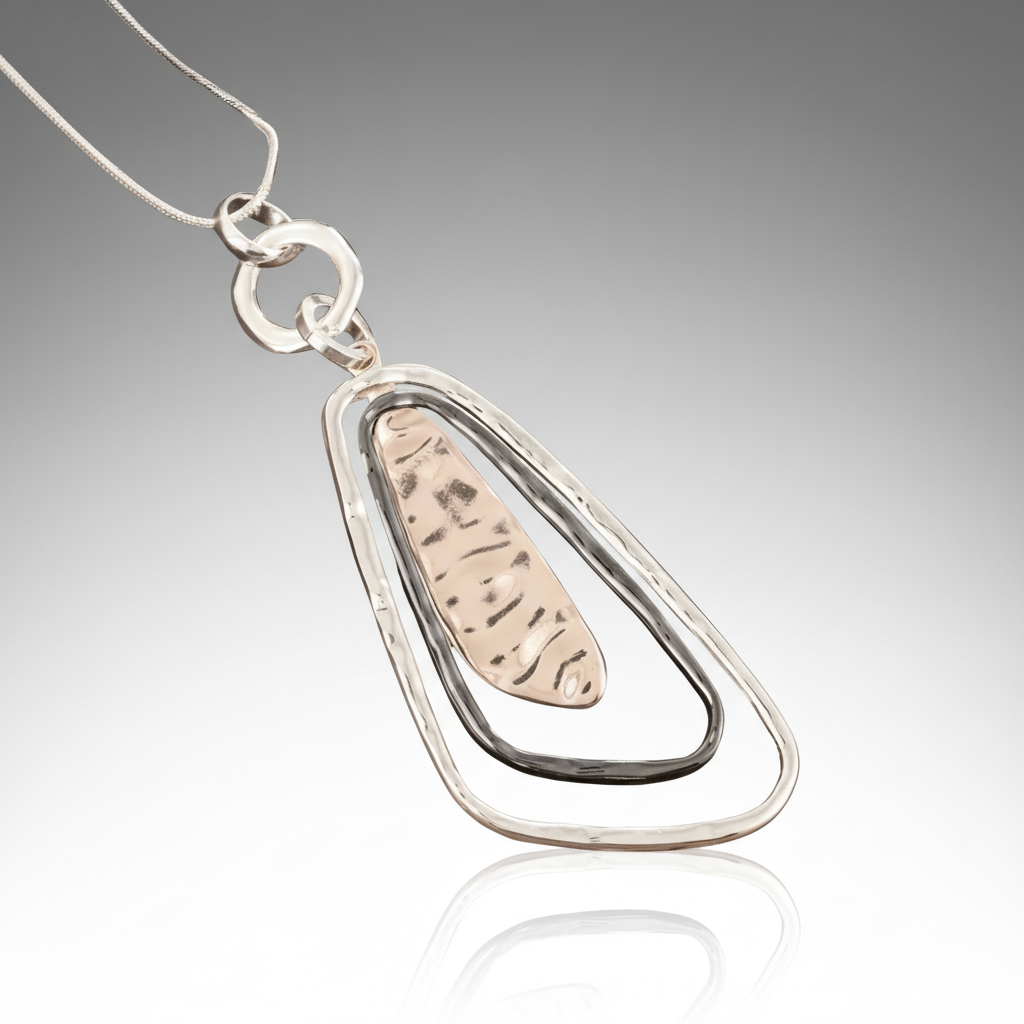 Boho Geometric Pendant Necklace