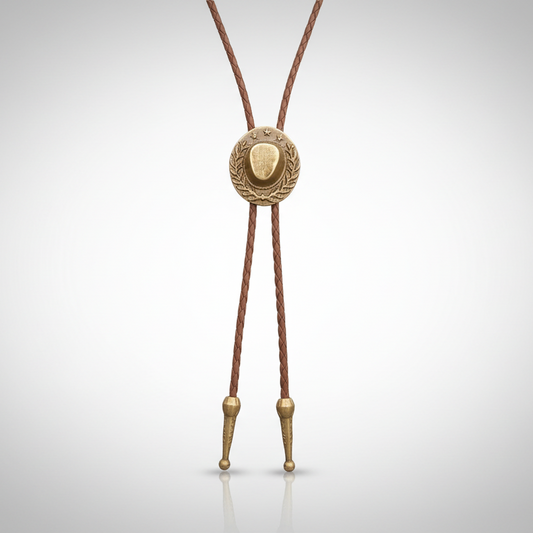 Cowboy Hat Bolo Western Necktie