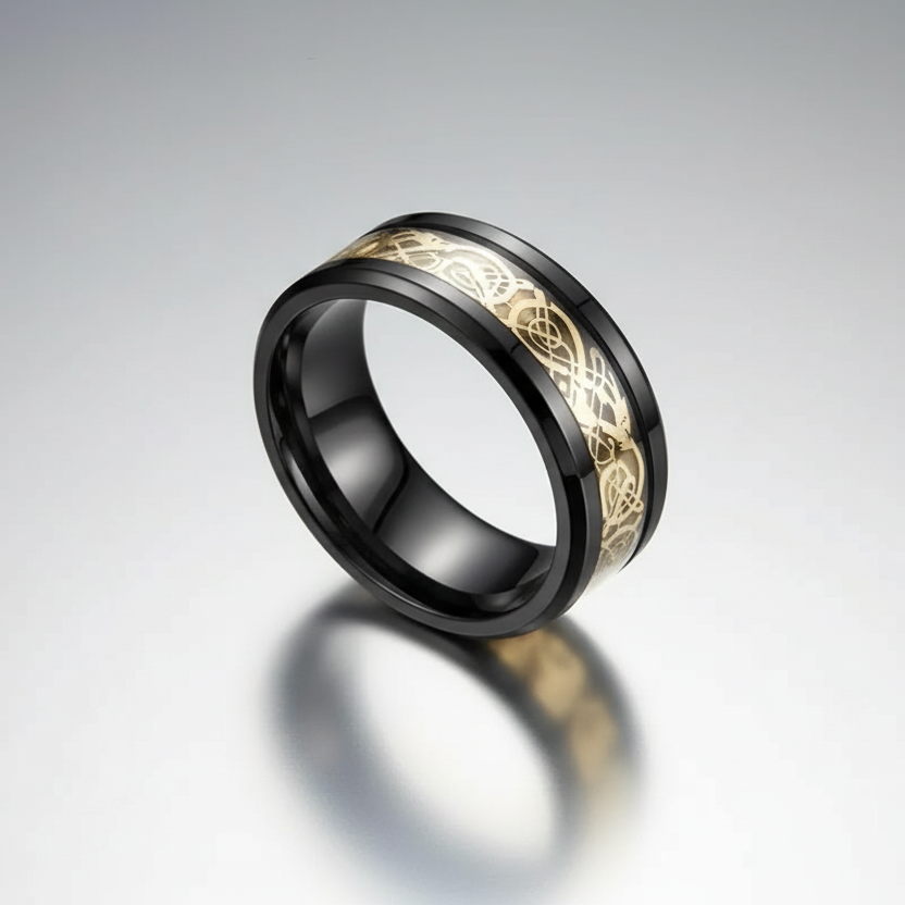 Pattern Band Ring