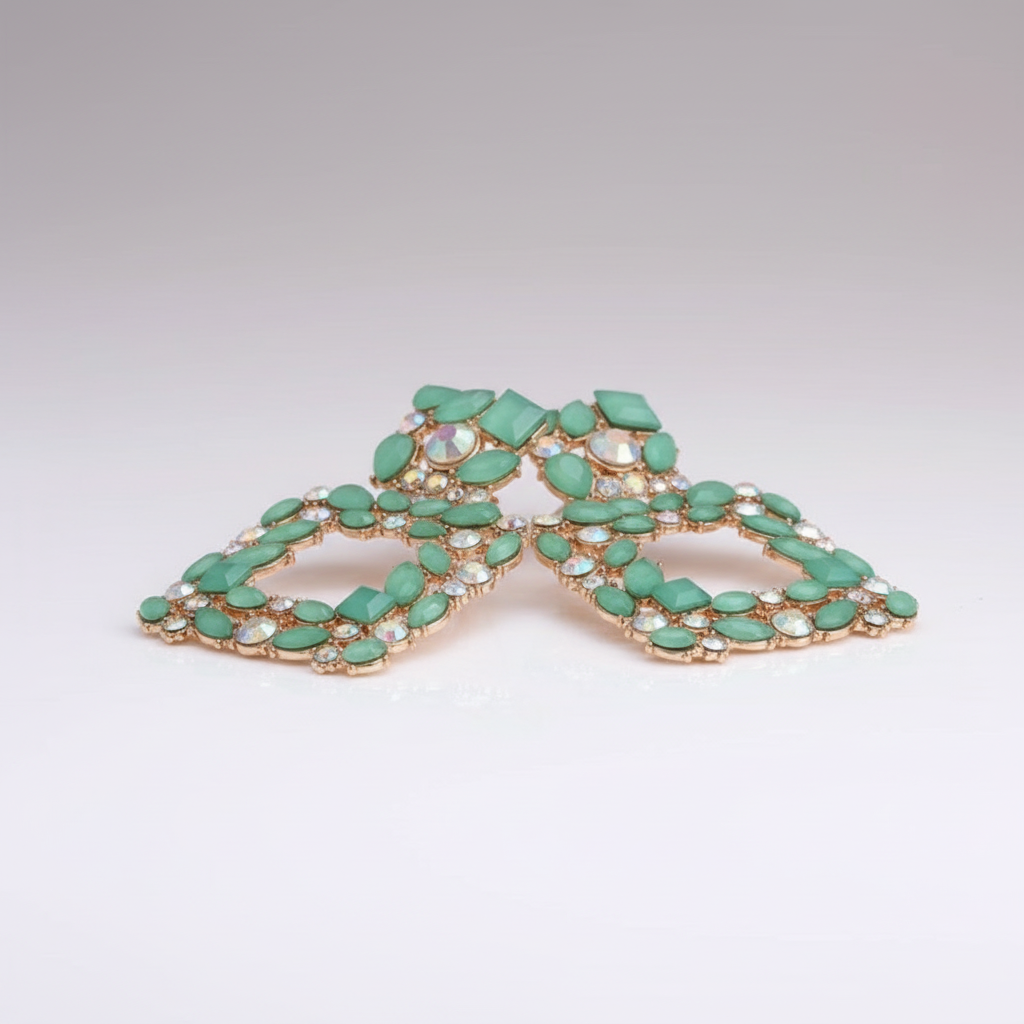 Colorful Square Fashion Earrings