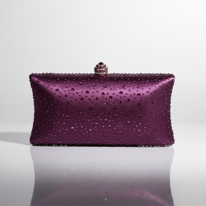Water Drop Clutch Evening Bag