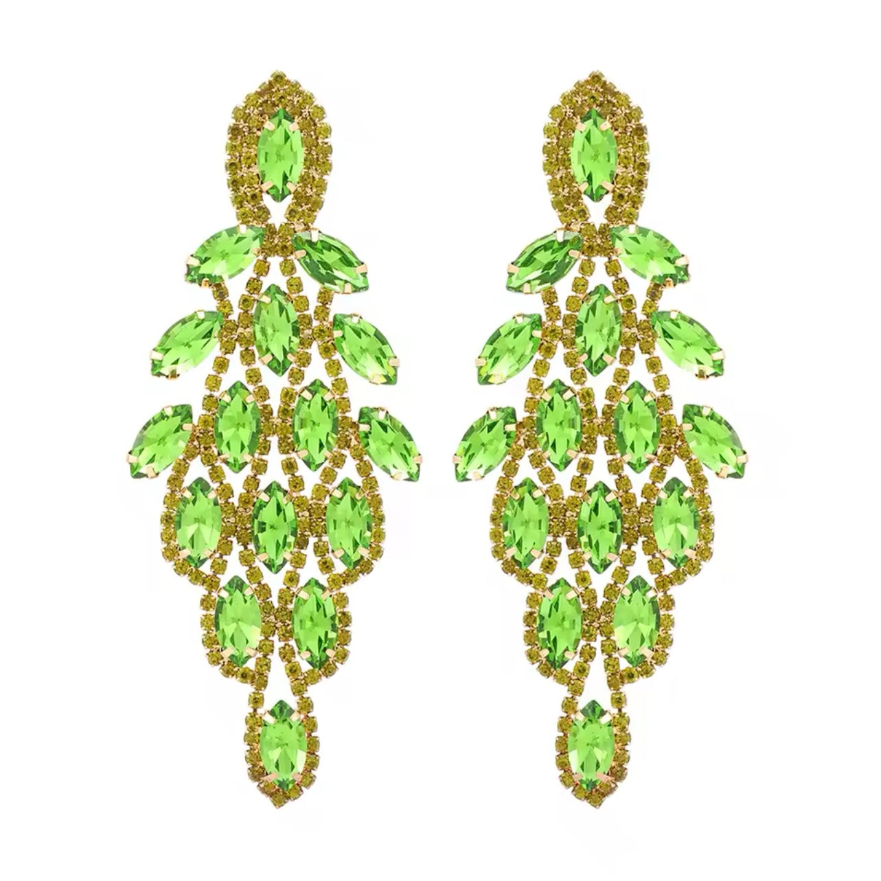 Exaggerated Leaves Earrings