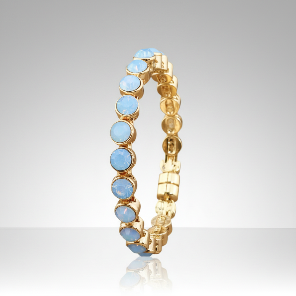 Blue Sky Gold Magnetic Clasp Bracelet