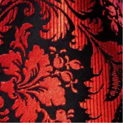 Red Barry Wang Necktie Set