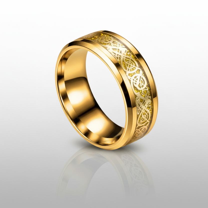 Pattern Band Ring