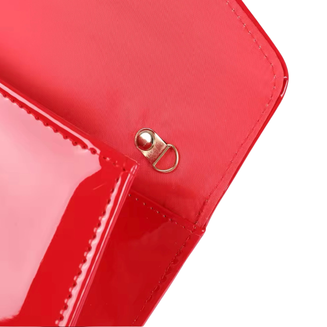 Patent Clutch Handbag
