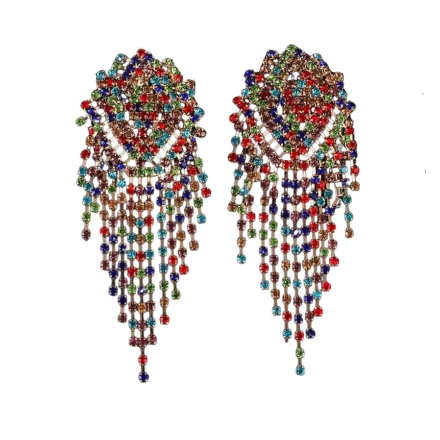 Exaggerated Tassel Earrings