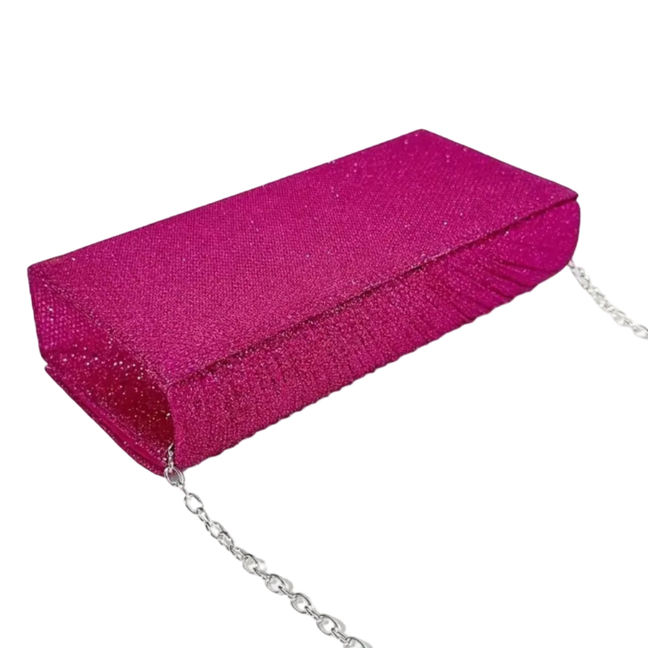 Rose Red Clutch Evening Bag