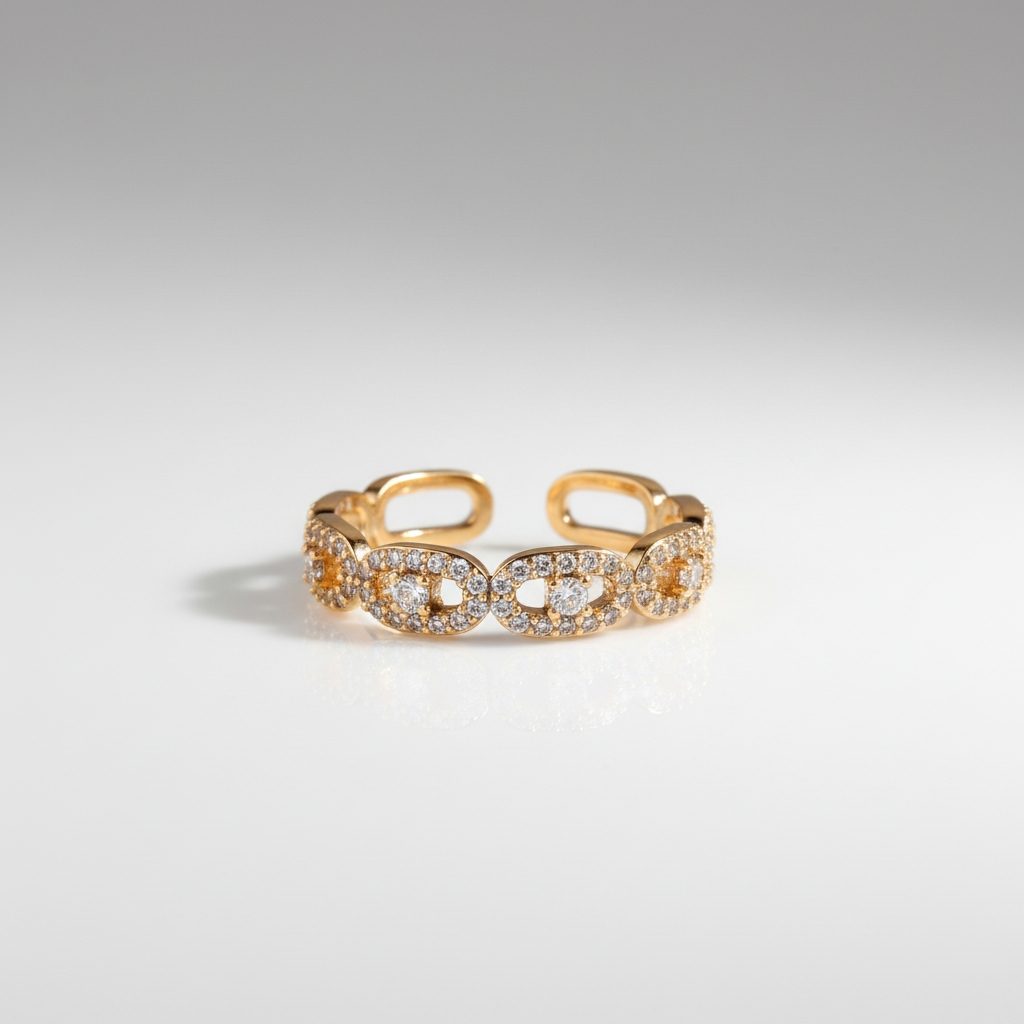 Chain Design All-Fit Ring